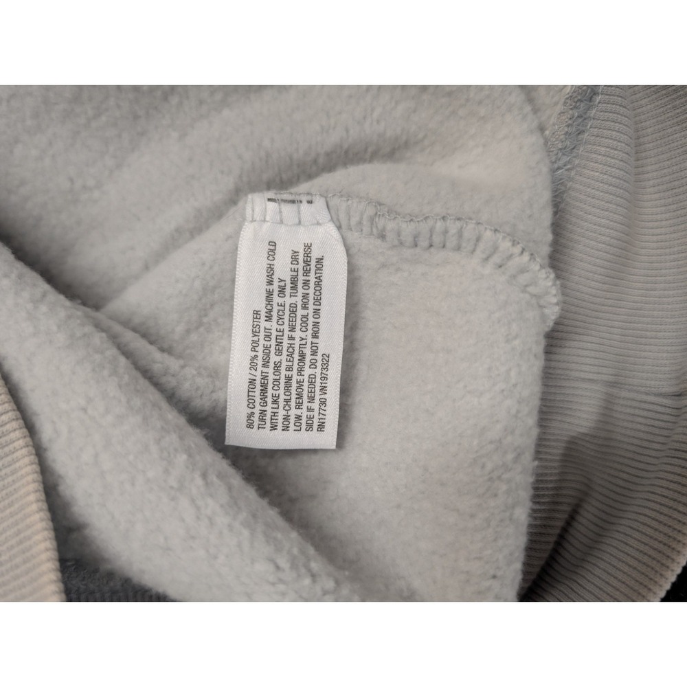 ⭐C7 Wild Fable Monte Carlo Gray Crewneck Graphic Women's Sweatshirt Size XL, New - Picture 4 of 4